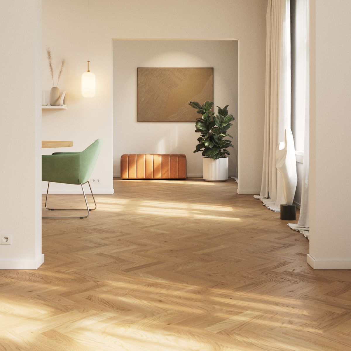 Product picture of Fiskebensparkett HALMSTAD