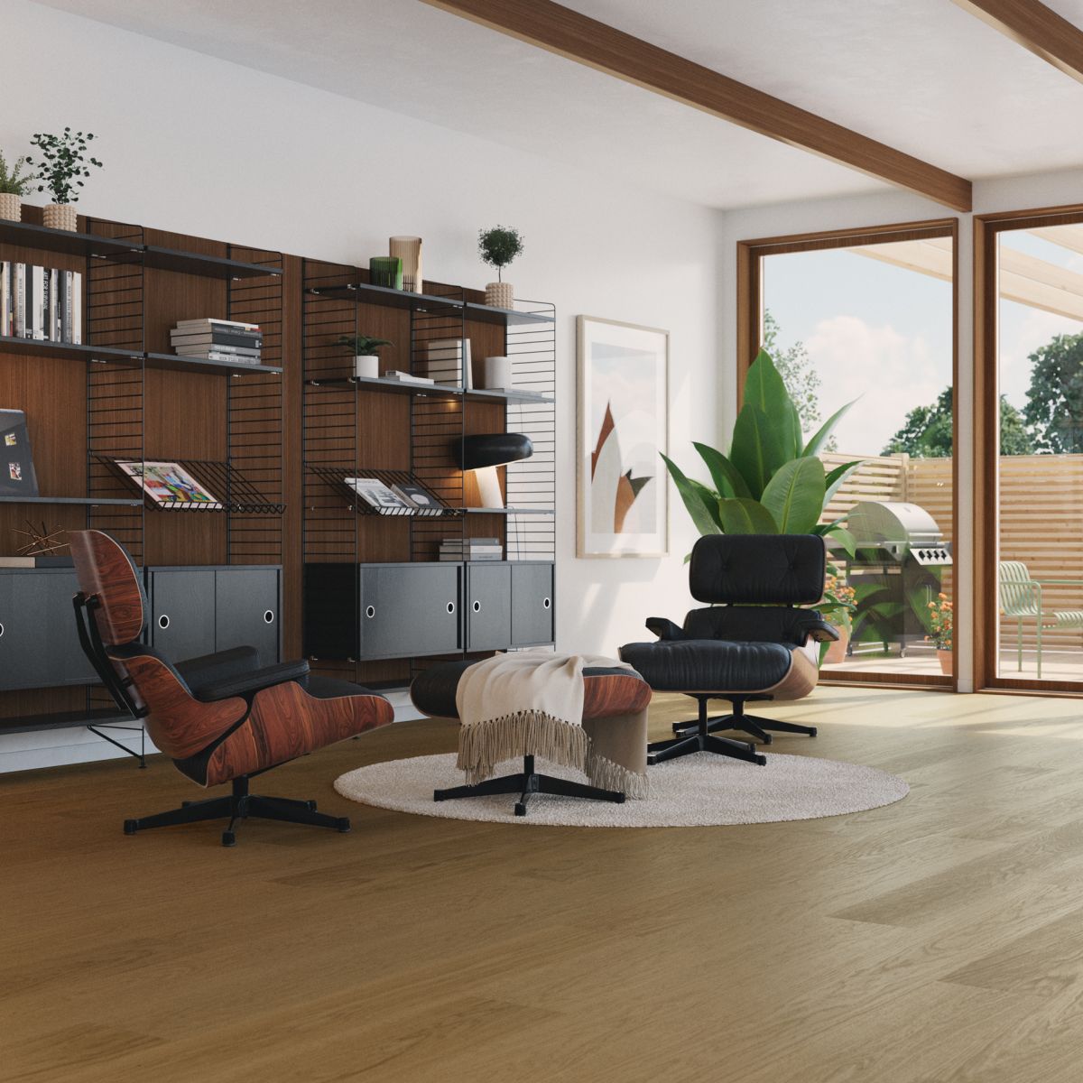 Woodura Planks VENESTAD 3.0 XL Terra Brown- Bjelin
