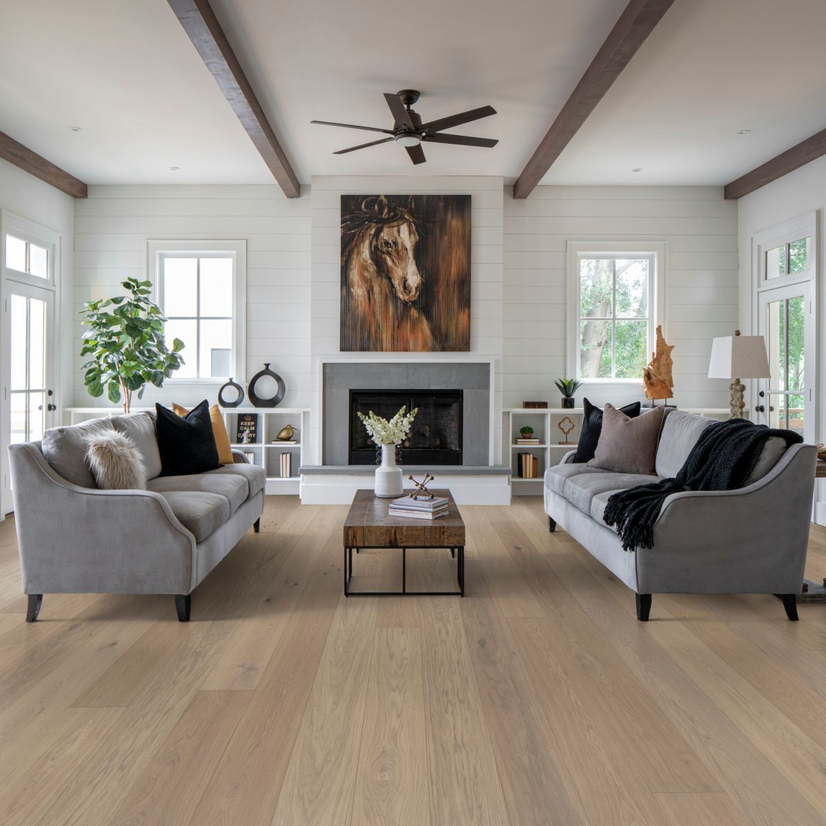 Product picture of Woodura Planks HASSLARP 2.5 XL Misty White