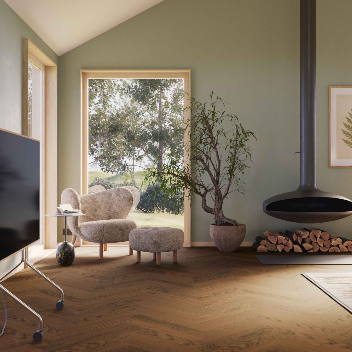 Produktbild av Woodura Fiskben SANDVIKEN 3.0 Modern