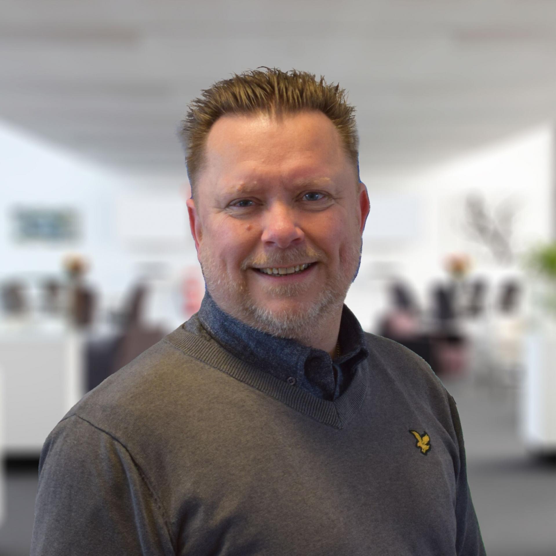 Anders Carlsson, teknisk försäljningschef på Bjelin