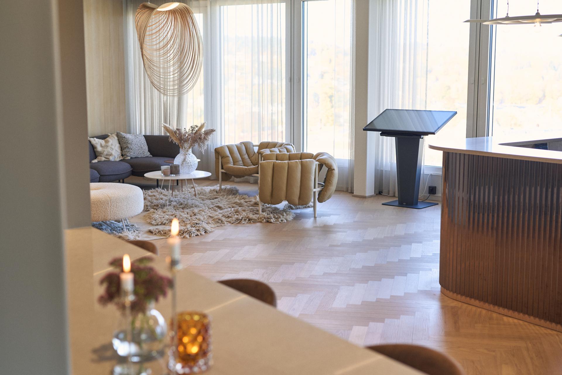 Creating a Scandinavian feel with Woodura Herringbone - Bjelin